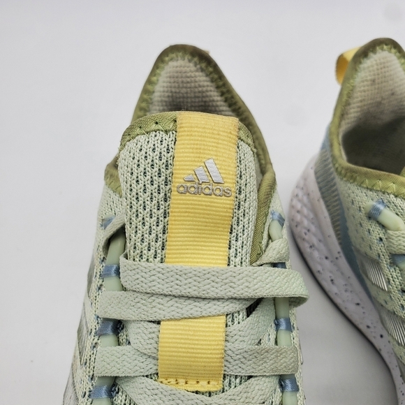 Adidas Shoes Women 7.5 Fluid Flow 3.0 Running Linen Green - Picture 11 of 12